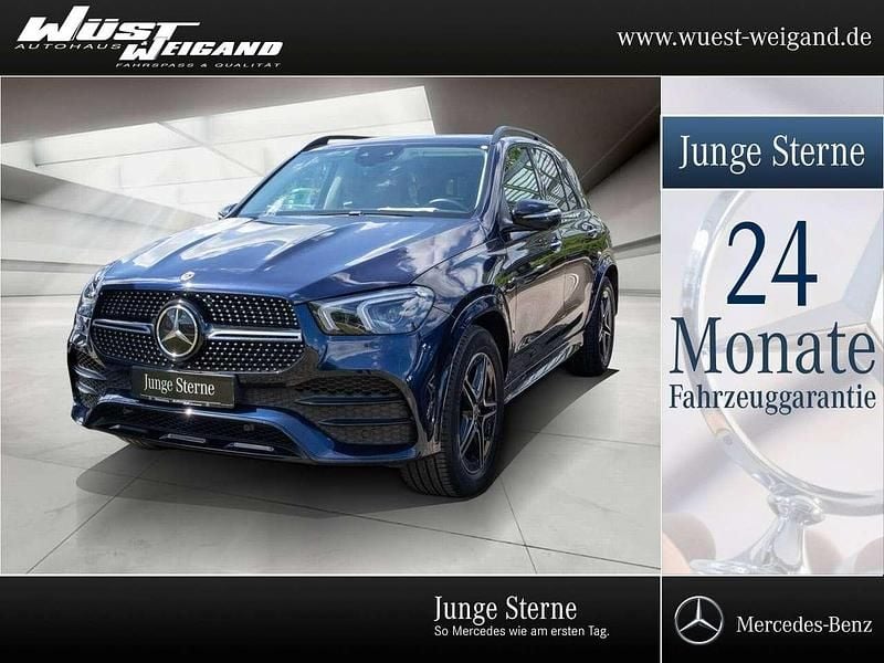 Blau Gebraucht 2022 Mercedes GLE400 AMG SUV | 67.490 € (Fairer Preis) - Bild 1/4