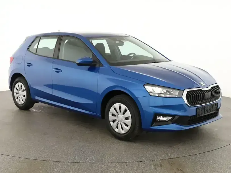 Neu Skoda Fabia Selection 2026 Blau Kleinwagen