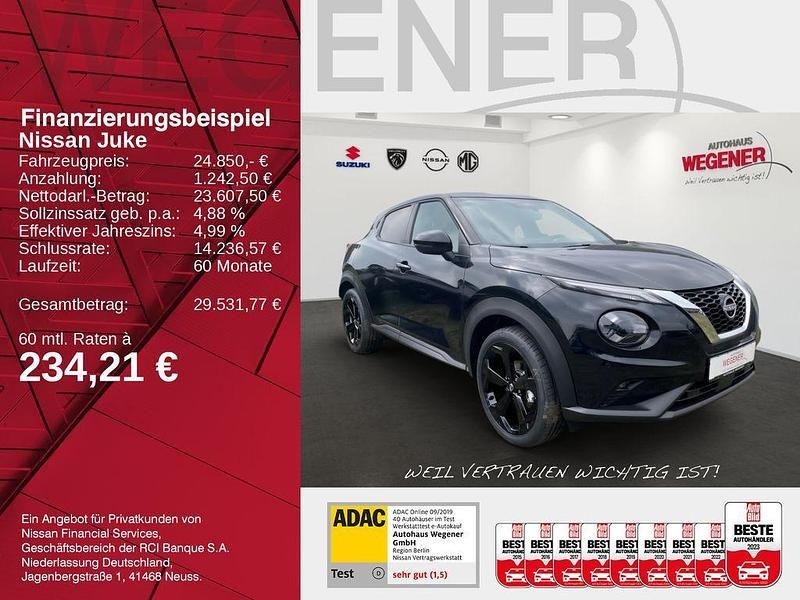 Gebraucht Nissan Juke Tekna 114 PS (83 kW) 2025 Pearl black SUV