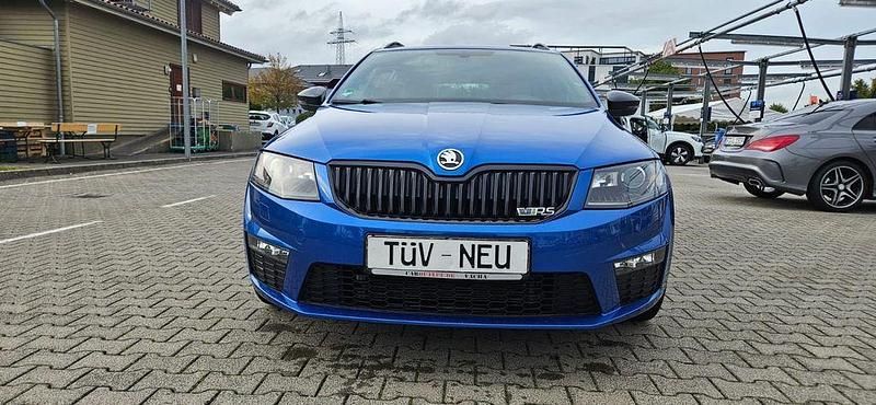 Gebraucht Skoda Octavia RS 211 PS (155 kW) 2015 Blau Kombi