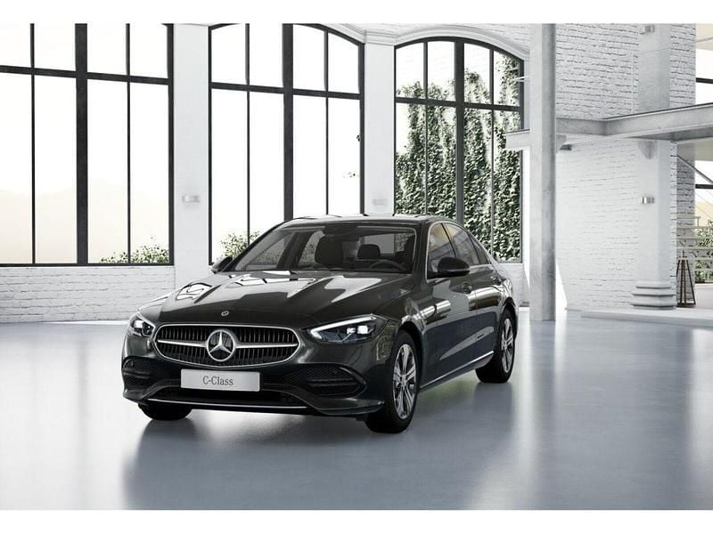 Metalliclack graphitgrau (metallic) Gebraucht 2024 Mercedes C300e Avantgarde Limousine | 40.890 € (Superpreis) - Bild 1/4