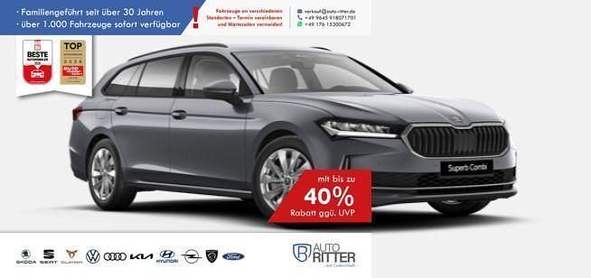 Neu Skoda Superb Selection 204 PS (150 kW) 2026 Grau Kombi