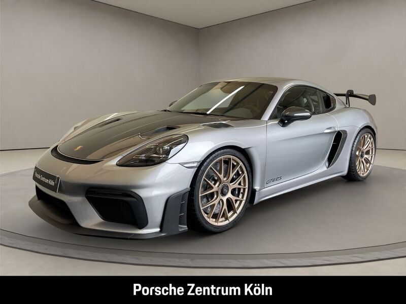 Gtsilbermetallic Neu 2025 Porsche 718 Cayman GT4 Coupé | 208.728 € - Bild 1/4