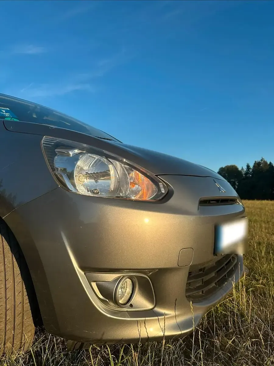 Gebraucht Mitsubishi Space Star 80 PS (58 kW) 2016 Grau Kleinwagen
