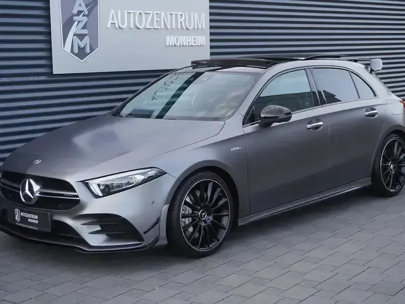 Gebraucht Mercedes A35 AMG AMG 306 PS (225 kW) 2022 Magno mountaingrau metallic Limousine