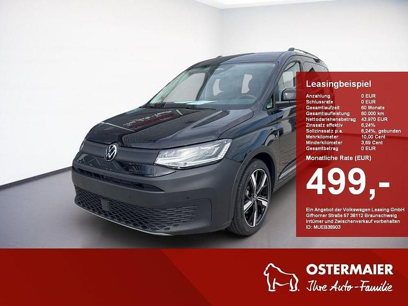 Deep black perleffekt Neu 2025 VW Caddy PanAmericana Van / Kleinbus | 43.990 € (Teuer) - Bild 1/4