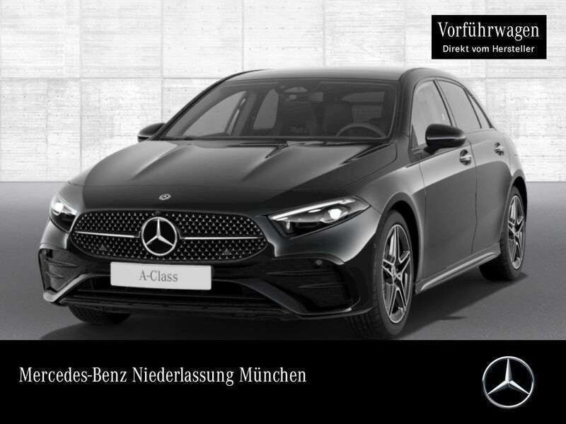 Kosmosschwarz Gebraucht 2023 Mercedes A220 AMG Limousine | 40.490 € (Etwas zu teuer) - Bild 1/4