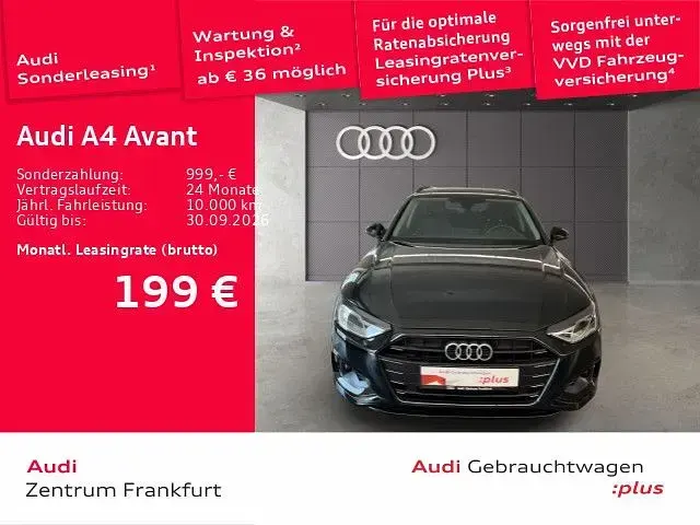 Gebraucht Audi A4 Advanced 150 PS (110 kW) 2023 Schwarz Kombi