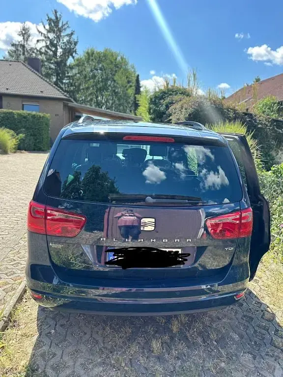 Gebraucht Seat Alhambra Style 177 PS (130 kW) 2014 Blau Van / Kleinbus