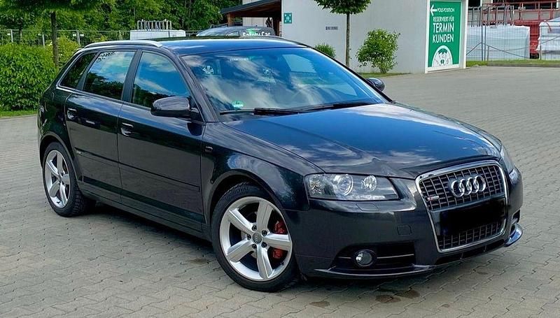 Gebraucht Audi A3 S-Line 160 PS (117 kW) 2008 Schwarz Kleinwagen
