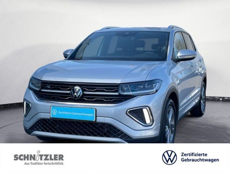 Silber Gebraucht 2024 VW T-Cross R-line SUV | 26.650 € (Fairer Preis) - Bild 1/3
