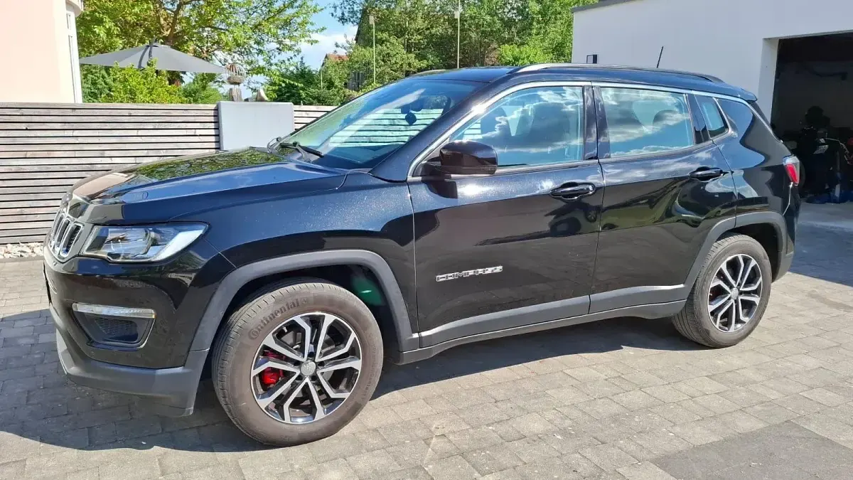 Brugt Jeep Compass Longitude 140 HK (102 kW) 2019 Sort SUV