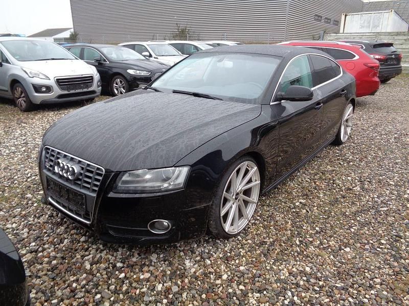 Schwarz Gebraucht 2010 Audi A5 Sportback S-Line Kleinwagen | 6.200 € (Fairer Preis) - Bild 1/4