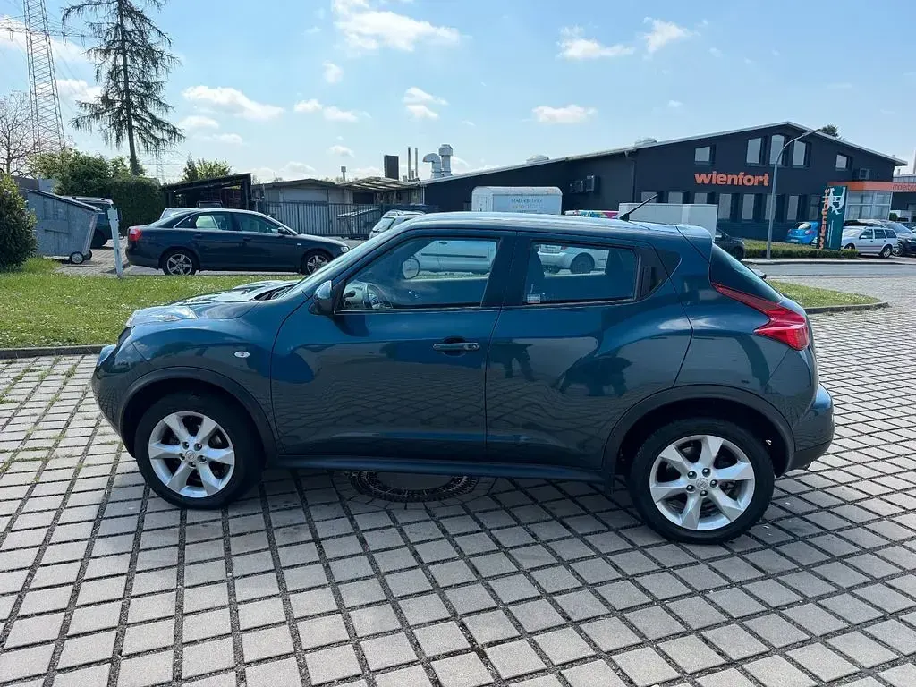 Gebraucht Nissan Juke Acenta 117 PS (86 kW) 2011 Blau SUV