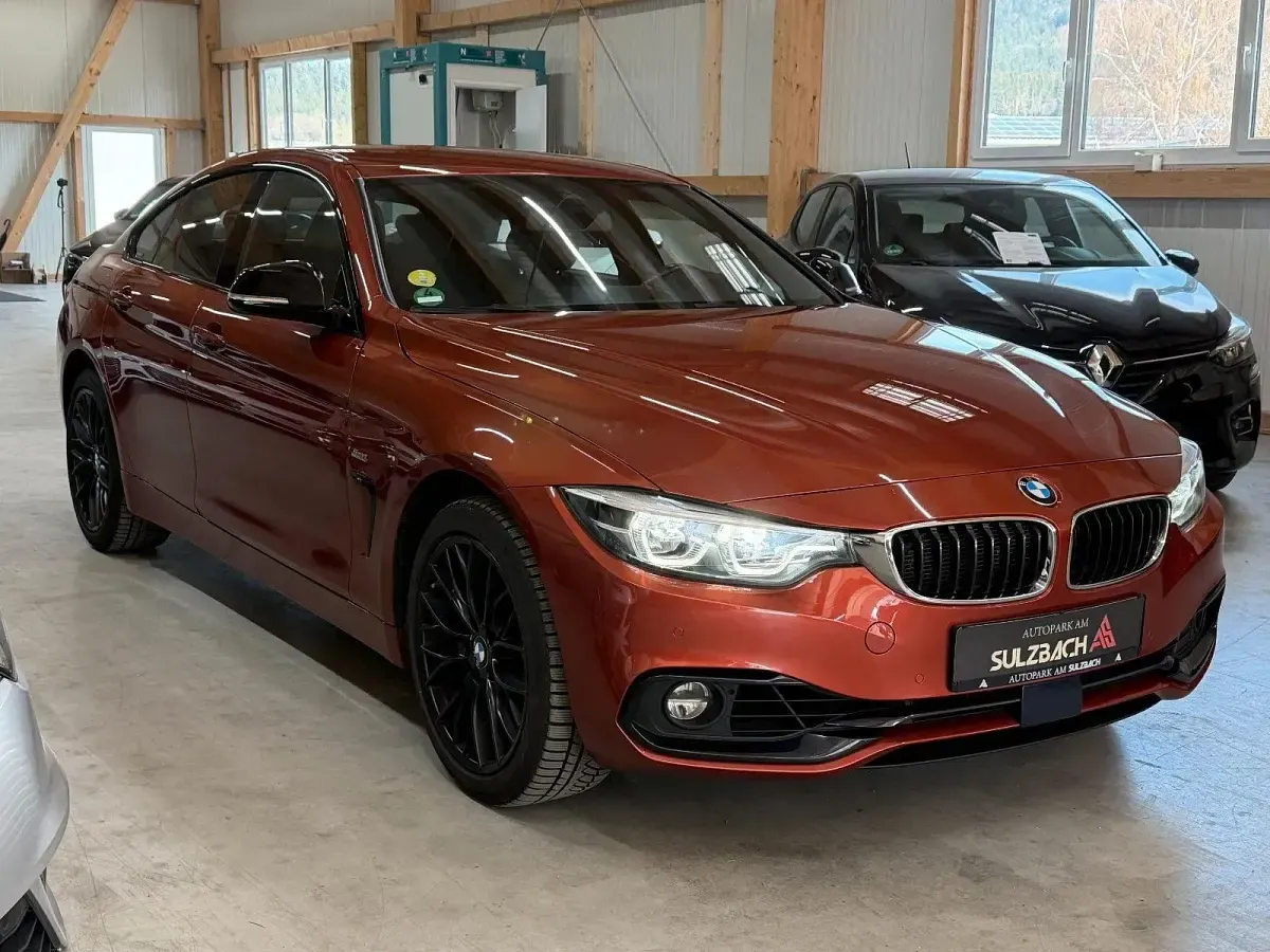 Gebraucht BMW 435 Sport Line 313 PS (230 kW) 2017 Orange Coupé