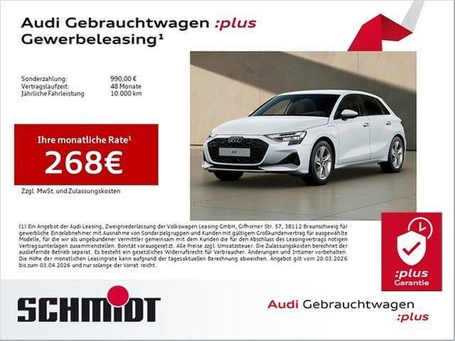 Gebraucht Audi A3 Advanced 204 PS (150 kW) 2025 Gletscherweiß metallic Limousine