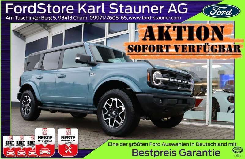 Neu Ford Bronco Outer Banks 334 PS (245 kW) 2025 Blau SUV
