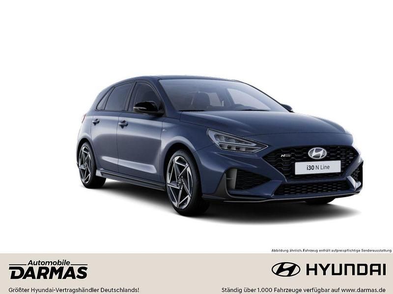Blau Neu 2025 Hyundai i30 N Line Limousine | 29.390 € (Fairer Preis) - Bild 1/4