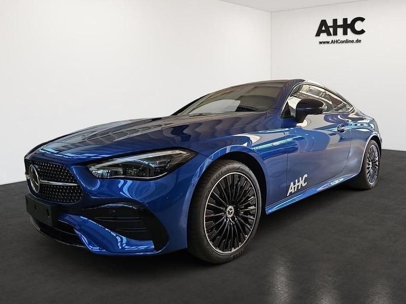 Metalliclack spektralblau Gebraucht 2025 Mercedes CLE300 AMG Coupé | 59.980 € - Bild 1/4
