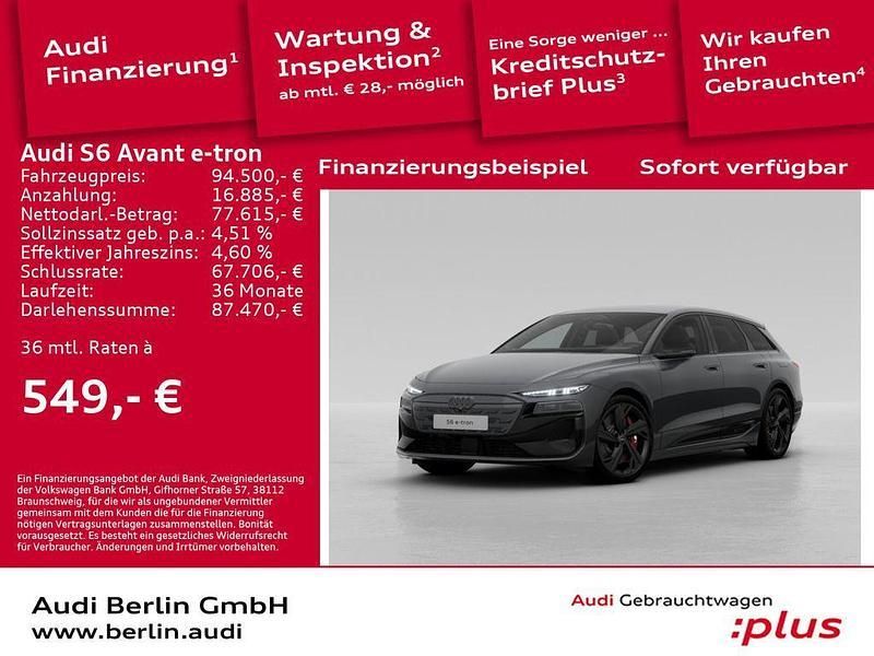 Grau Gebraucht 2025 Audi e-tron Sport SUV | 94.500 € (Superpreis) - Bild 1/3