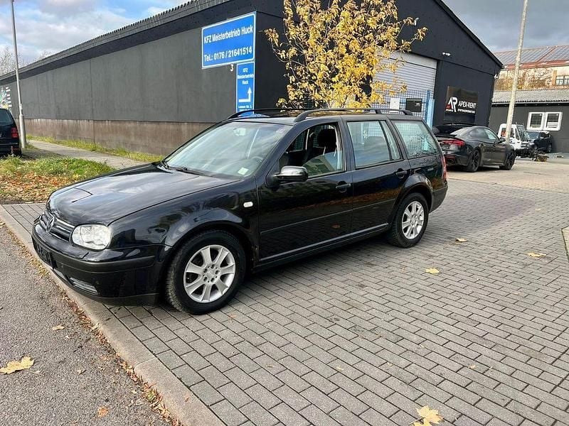 Schwarz Gebraucht 2002 VW Golf IV Highline Kombi | 1.999 € (Superpreis) - Bild 1/4