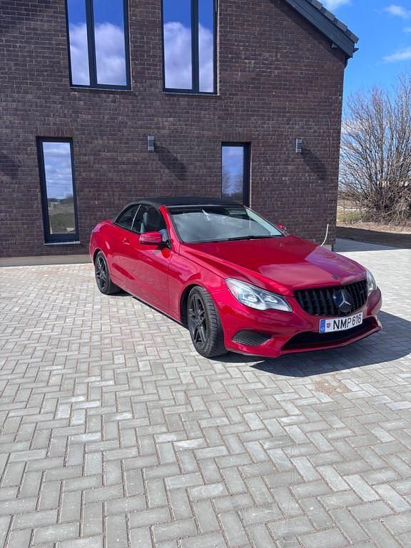Second-hand Mercedes E350 306 CP (225 kW) 2015 Roșu Cabrio