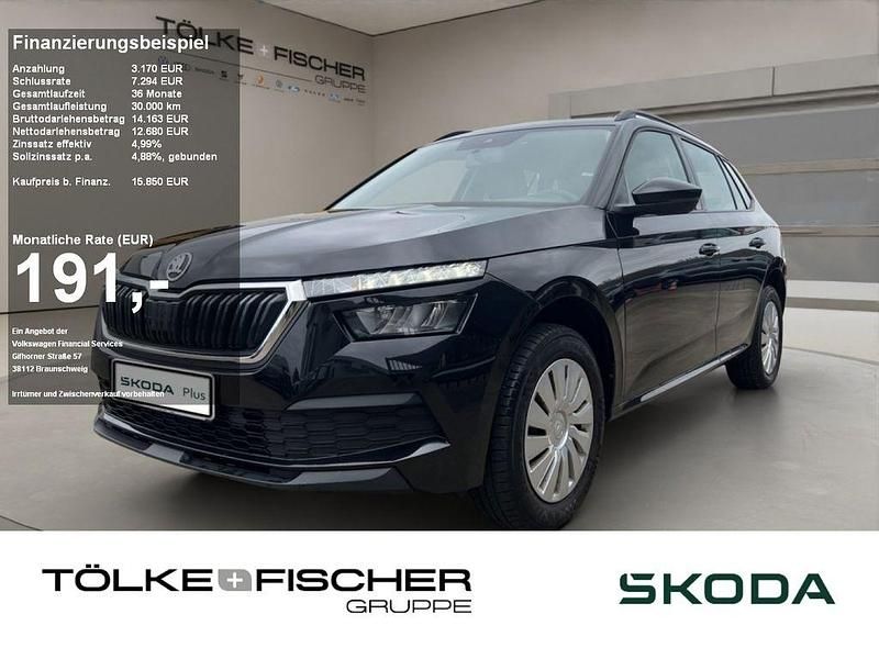 Gebraucht Skoda Kamiq Active 95 PS (69 kW) 2022 Schwarz SUV