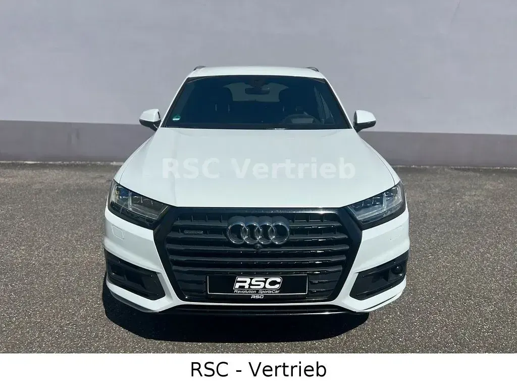 Używany Audi Q7 S-Line 272 KM (200 kW) 2016 Biały SUV