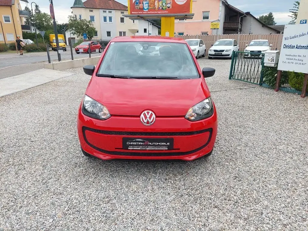 Gebraucht VW up! move up! 60 PS (44 kW) 2013 Rot Kleinwagen