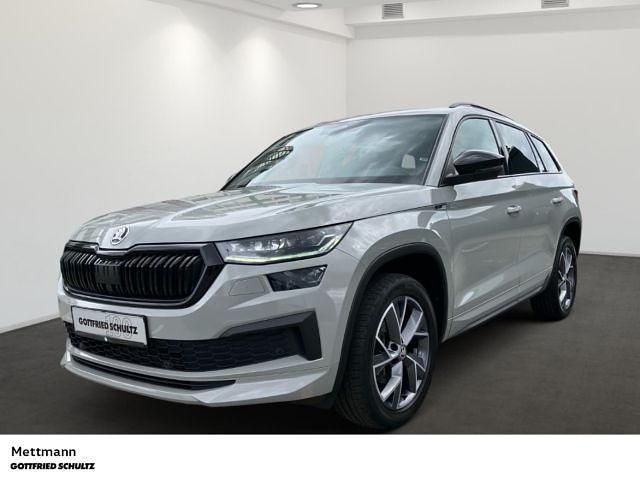 Grau Gebraucht 2022 Skoda Kodiaq SportLine SUV | 31.790 € (Fairer Preis) - Bild 1/4