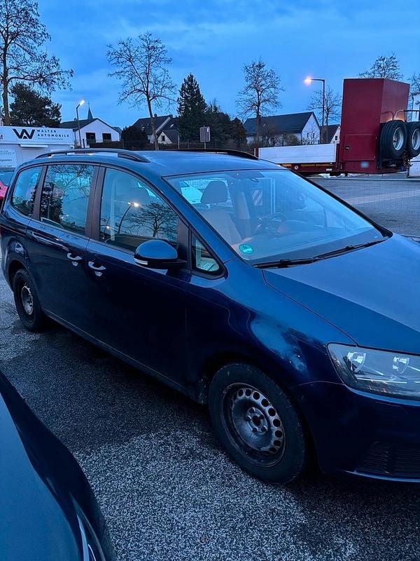 Gebraucht Seat Alhambra 140 PS (102 kW) 2010 Blau Van / Kleinbus