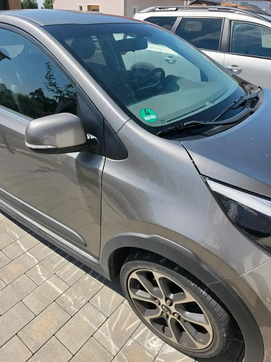 Gebraucht Kia Picanto X-Line 100 PS (73 kW) 2018 Beige Kleinwagen