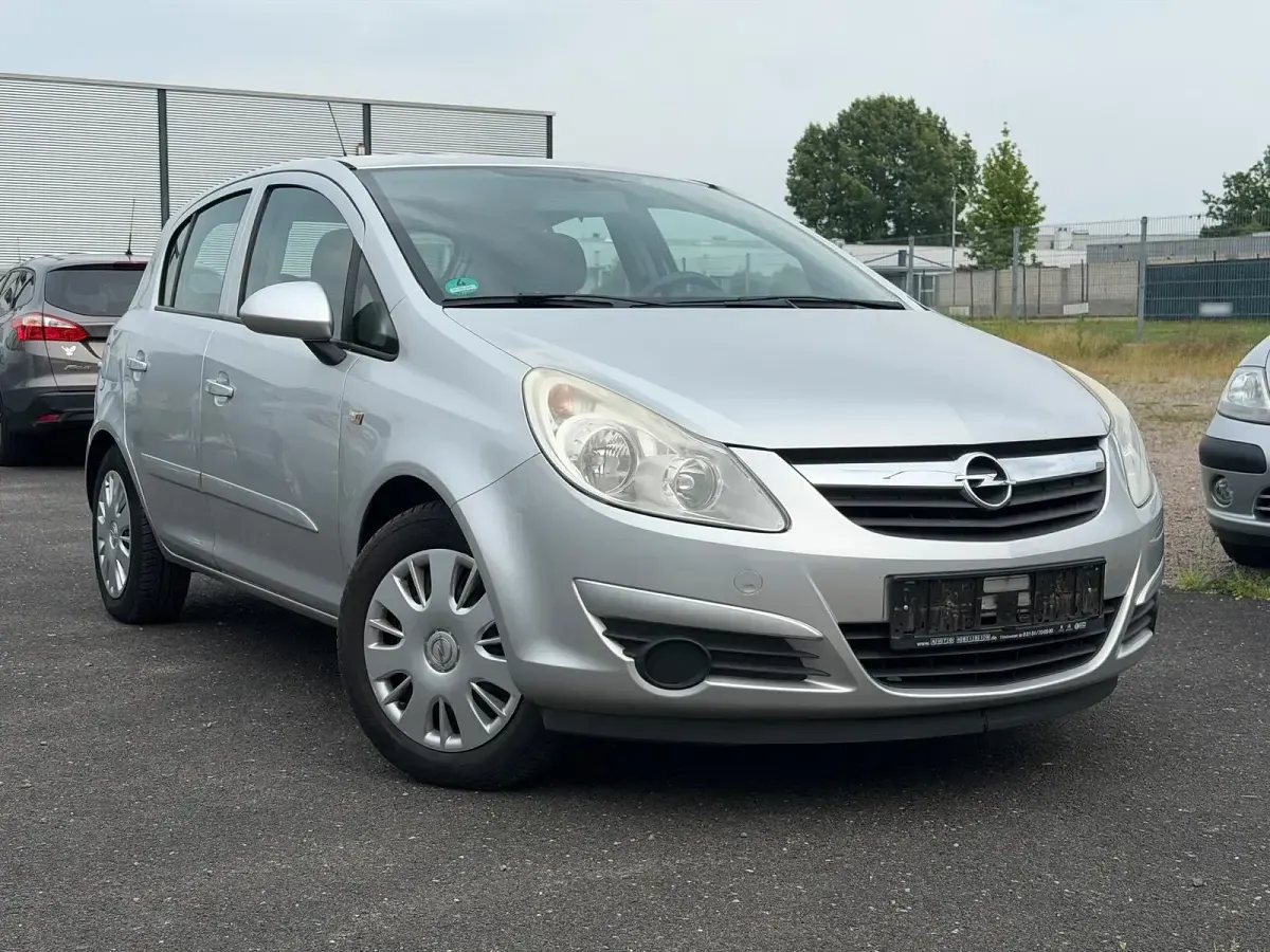 Gebraucht Opel Corsa 60 PS (44 kW) 2007 Silber Kleinwagen