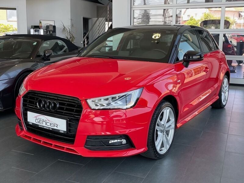 Rot Gebraucht 2015 Audi A1 Sportback S-Line Kleinwagen | 14.890 € (Fairer Preis) - Bild 1/4