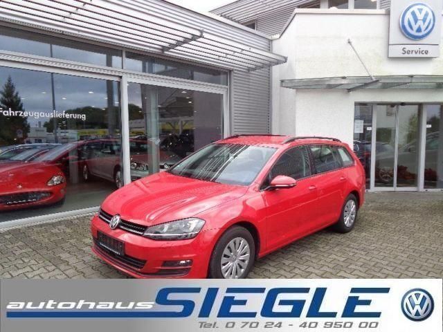 Rot Gebraucht 2014 VW Golf VII Kombi | 13.890 € (Teuer) - Bild 1/4