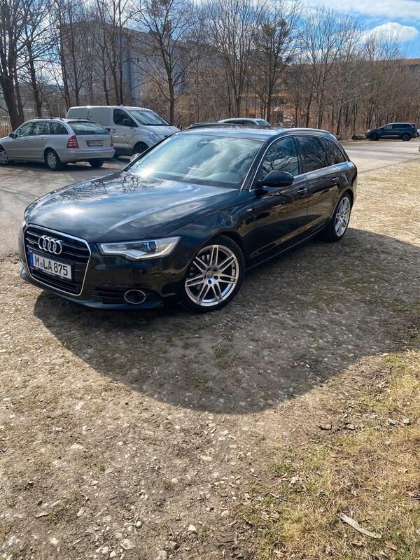 Schwarz Gebraucht 2013 Audi A6 S-Line Kombi | 13.750 € (Guter Preis) - Bild 1/4