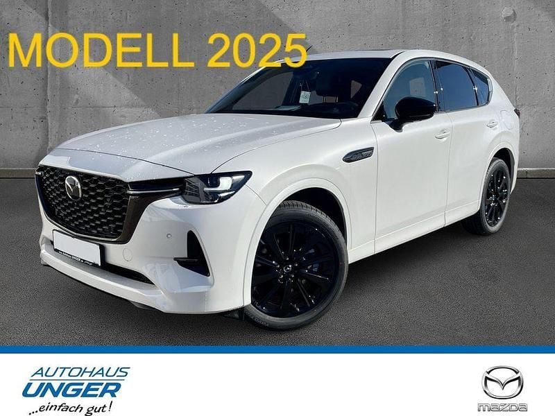 Rhodium white Neu 2025 Mazda CX-60 Homura-Line SUV | 48.590 € (Guter Preis) - Bild 1/4