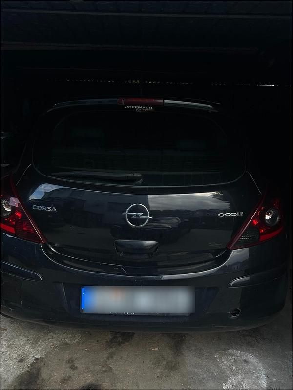 Schwarz Gebraucht 2008 Opel Corsa Kleinwagen | 700 € (Superpreis) - Bild 1/3