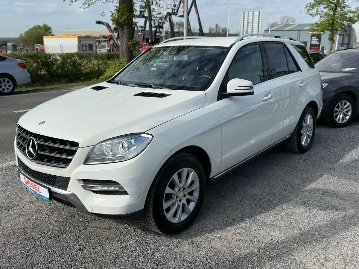 Używany Mercedes ML250 204 KM (150 kW) 2012 Biały SUV
