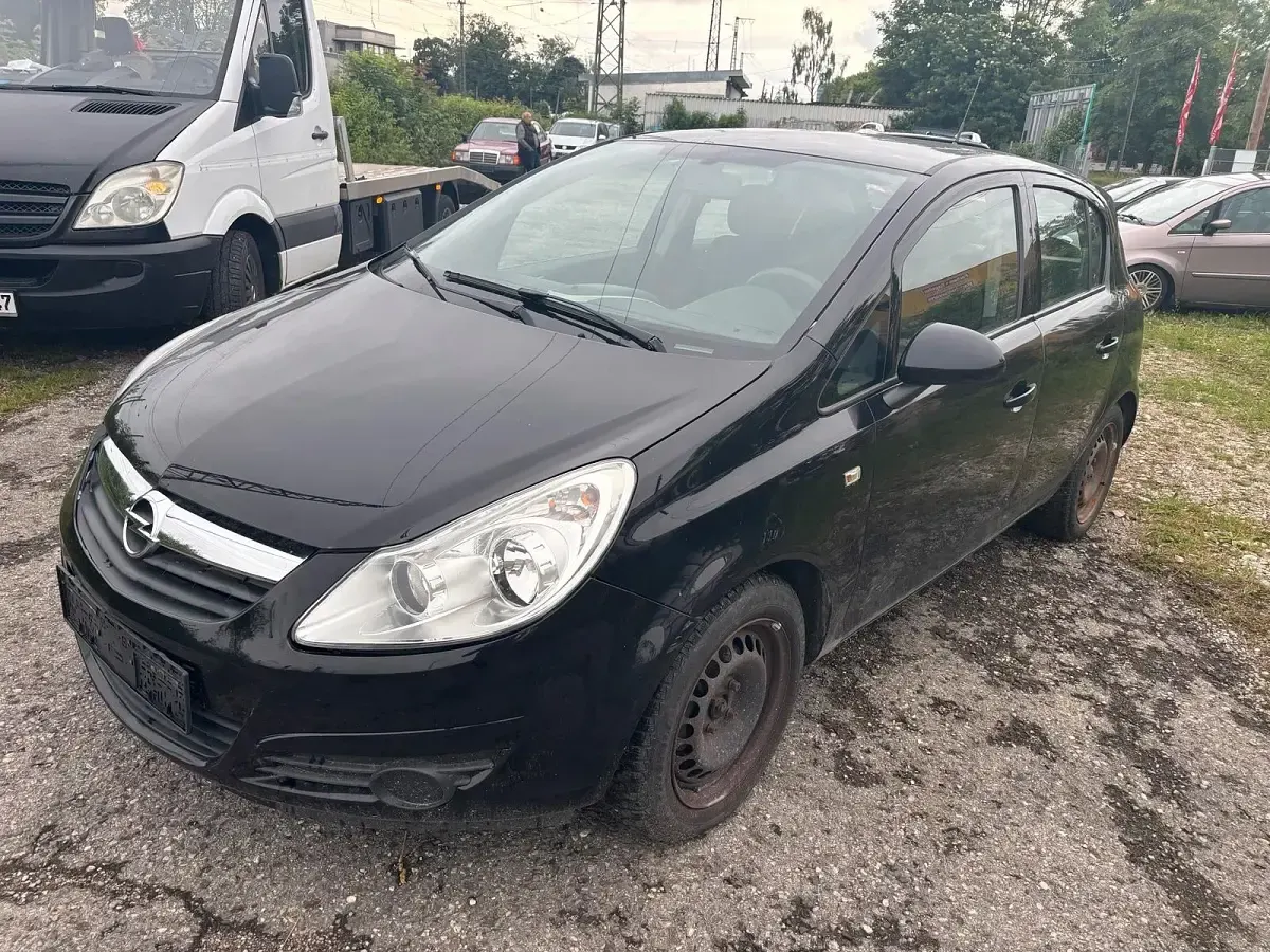 Gebraucht Opel Corsa 75 PS (55 kW) 2008 Schwarz Kleinwagen