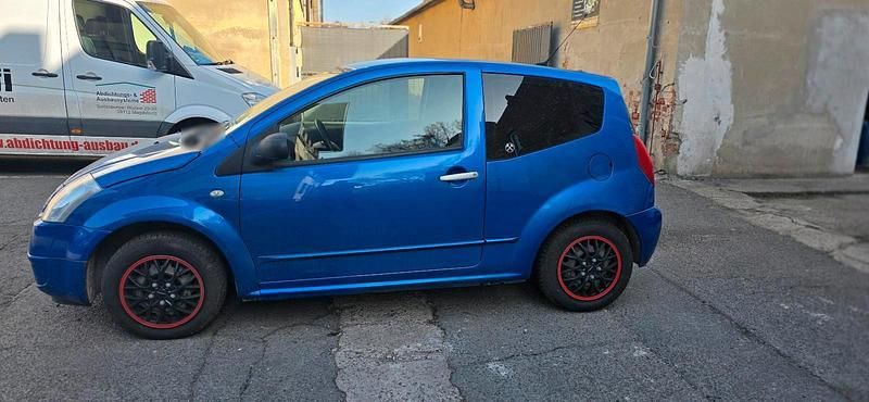 Gebraucht Citroën C2 60 PS (44 kW) 2007 Blau Kleinwagen