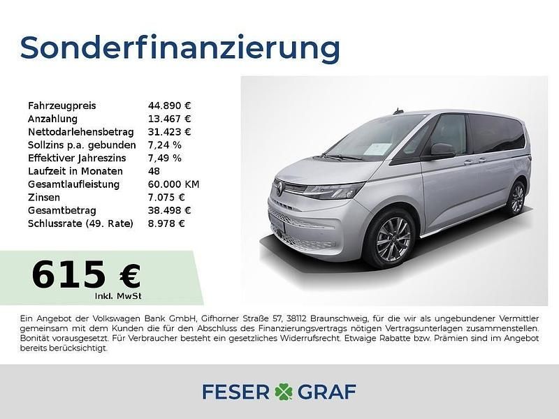 Reflexsilber Gebraucht 2022 VW T7 Life Van | 44.890 € (Etwas zu teuer) - Bild 1/4