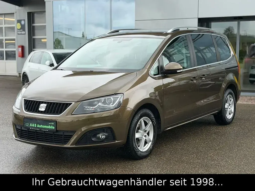 Używany Seat Alhambra Style 170 KM (125 kW) 2012 Brązowy Minivan