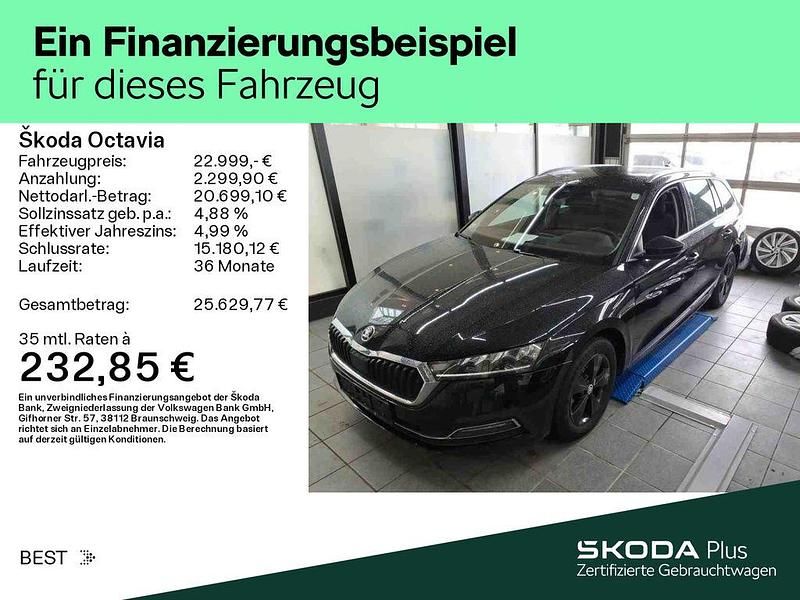 Gebraucht Skoda Octavia Style 150 PS (110 kW) 2023 Blackmagic perleffekt Kombi