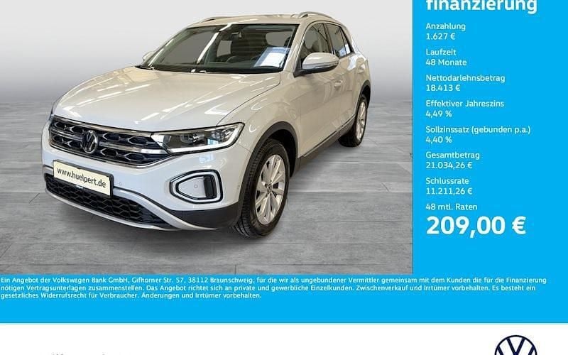 Second-hand VW T-Roc Style 110 CP (80 kW) 2023 Gri SUV