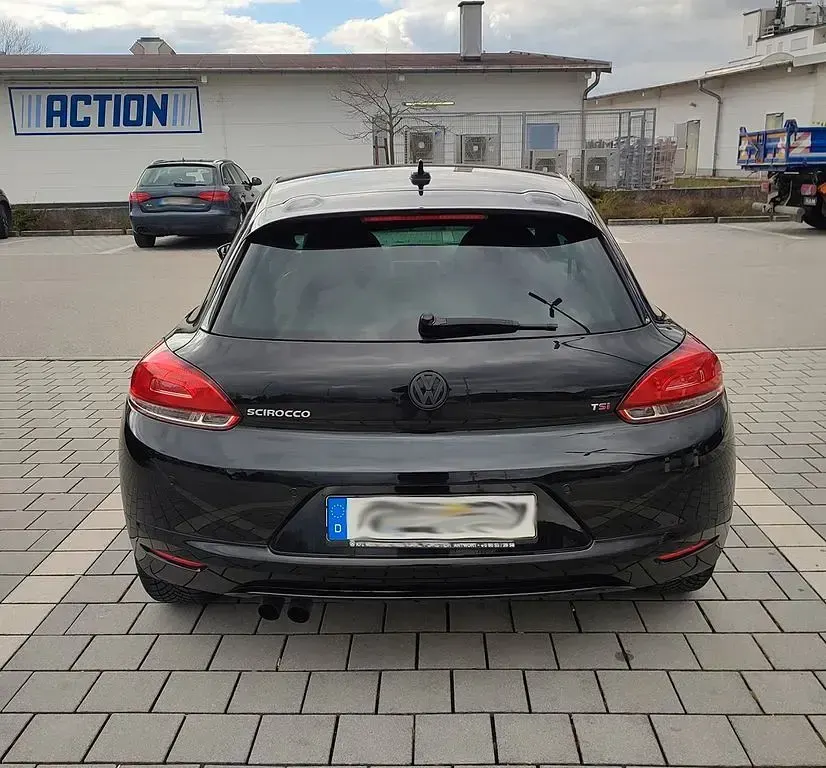 Usata VW Scirocco 160 CV (117 kW) 2008 Nero Coupé