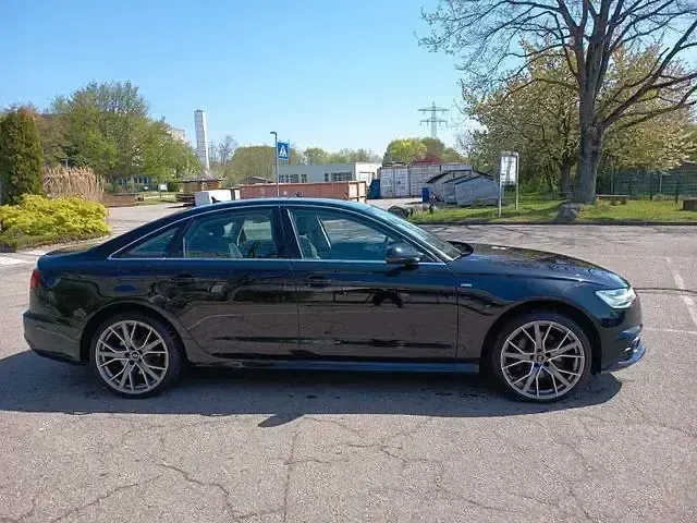 Używany Audi A6 S-Line 218 KM (160 kW) 2016 Czarny Sedan/Limuzyna