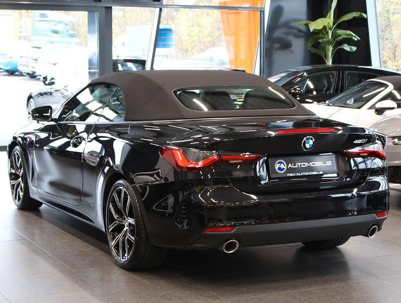 Gebraucht BMW 420 Cabriolet Sport Line 184 PS (135 kW) 2022 Schwarz Cabrio