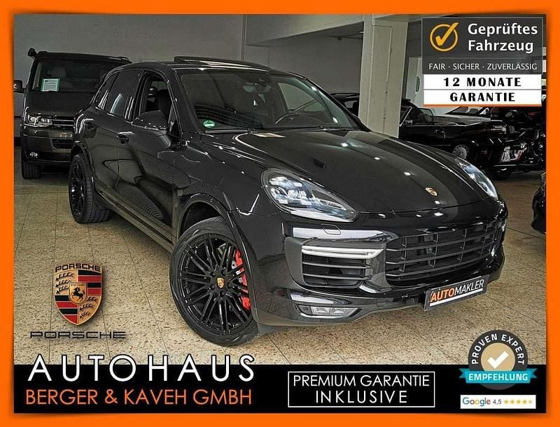 Schwarz Gebraucht 2015 Porsche Cayenne Turbo SUV | 38.890 € (Fairer Preis) - Bild 1/3