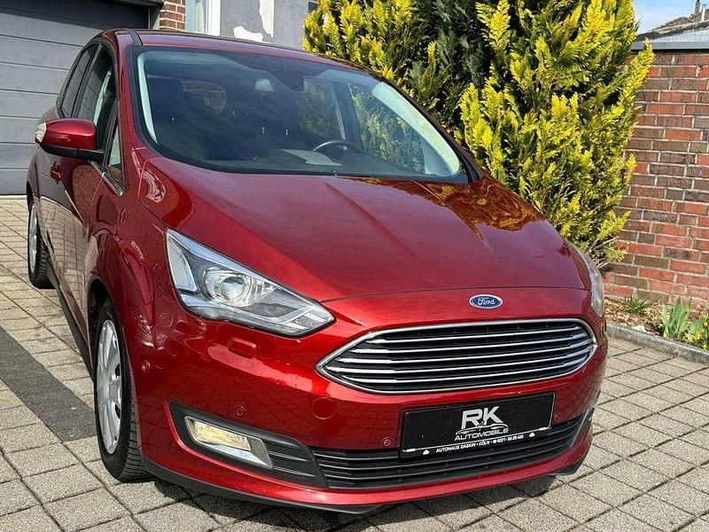 Gebraucht Ford C-MAX Titanium 150 PS (110 kW) 2015 Cranberryrot metallic Van / Kleinbus